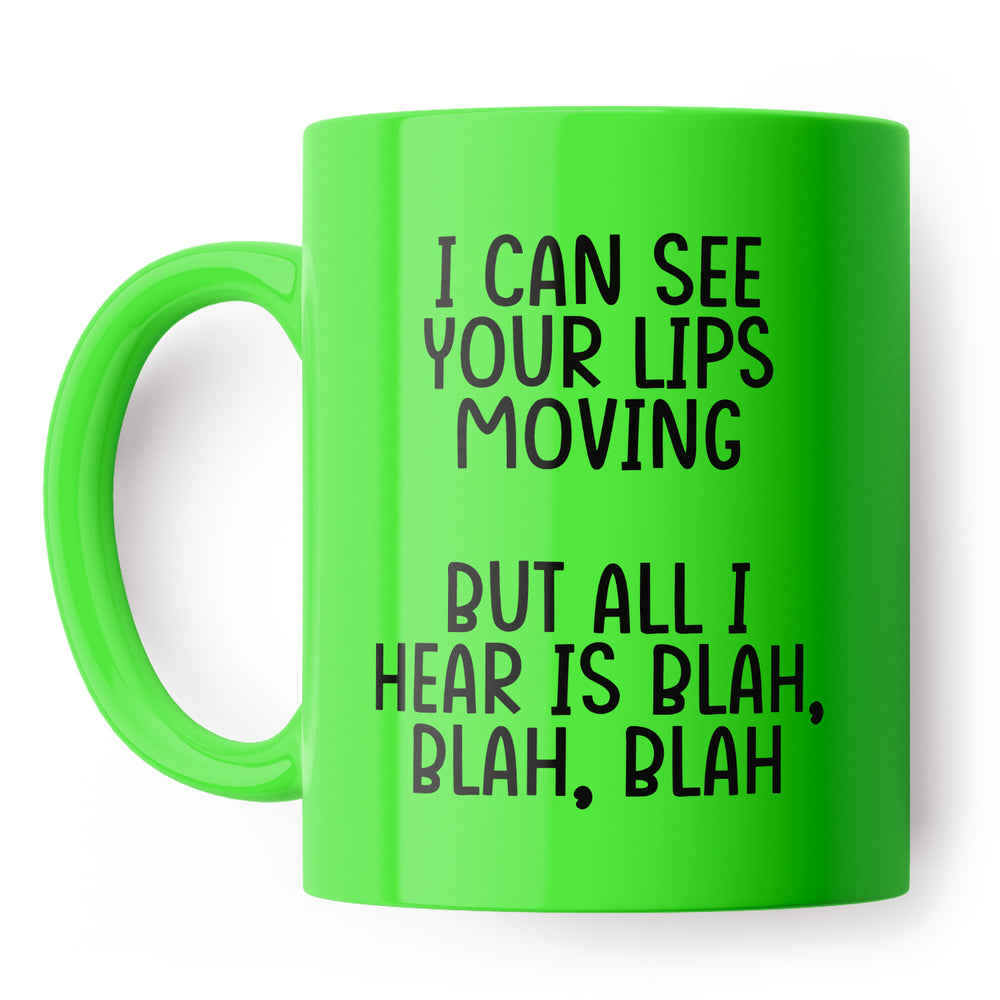 Blah Blah Blah White Mug #4 image